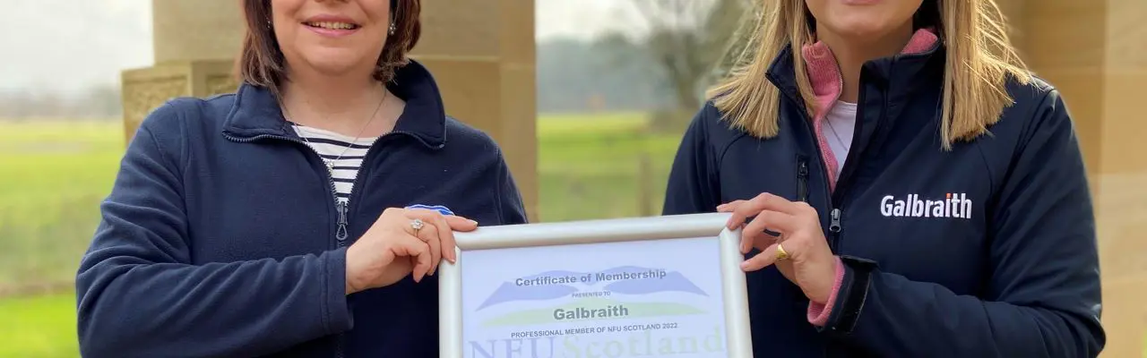 Galbraith Joins NFU Scotland Family: NFU Scotland 2 Trim
