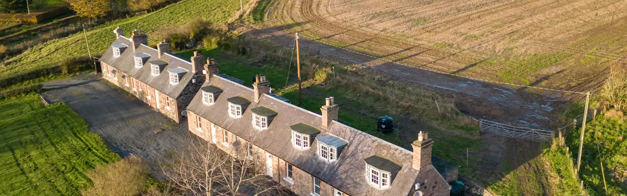Attractive investment opportunity in the heart of the Scottish Borders : Maidenhall Cottages 1