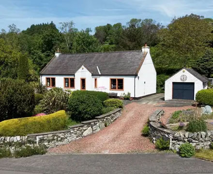 Charming Cottage set above Wigtown Bay Comes to Market: Kilgaradh