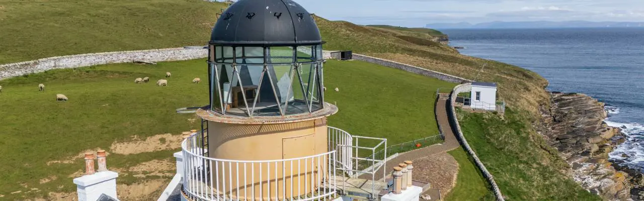 Historic Lighthouse Converted Into Unique Home Can be Yours: Holborn Head Lighthouse