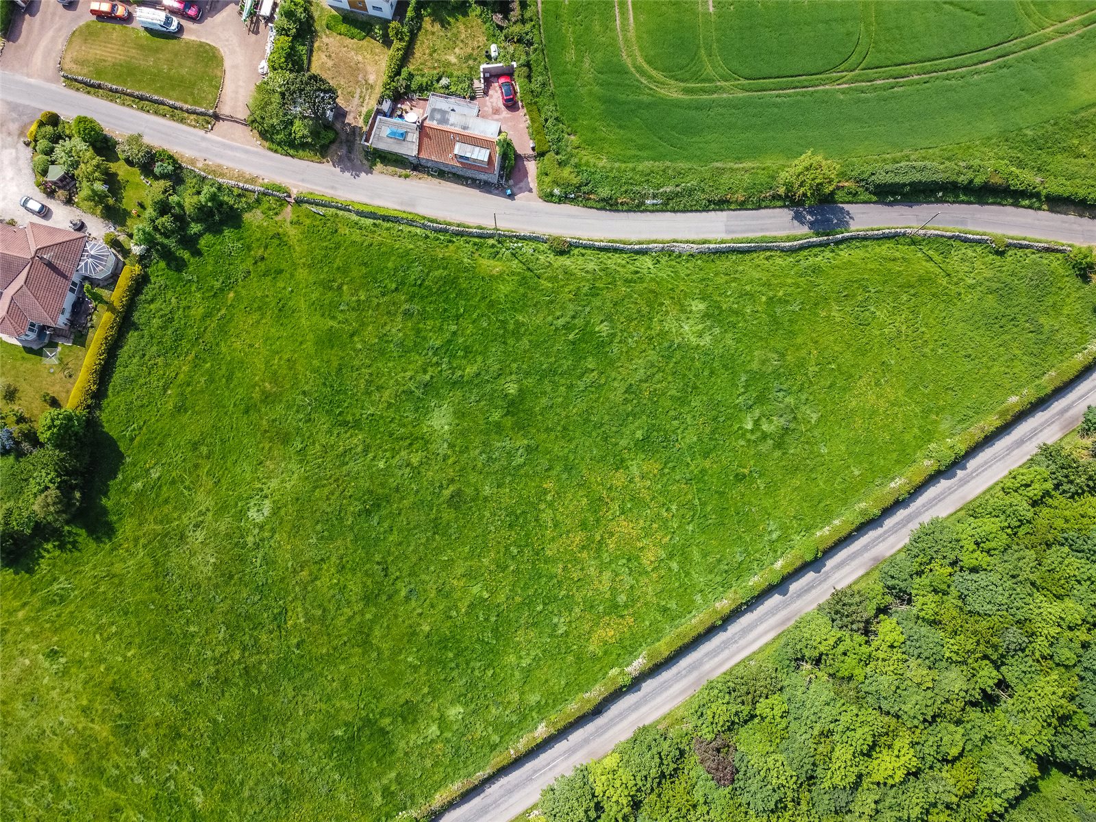 Aerial Of Plots