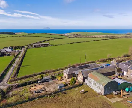 Beautiful byre conversion commanding spectacular views of the Clyde coast : The Old Byres, Maidens, Ayrshire Image 13 (Large)