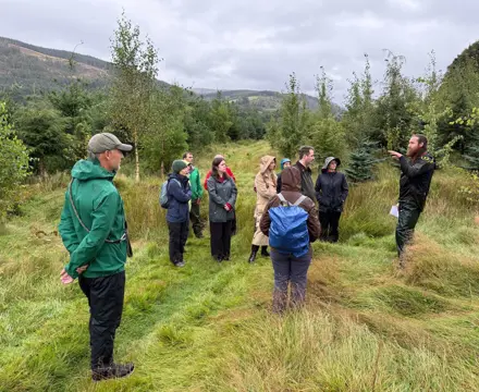 Natural capital update: Hub visit provides insight into complexities of forestry : Natural Capital Update | Land Management