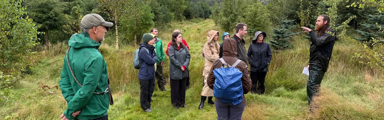 Natural capital update: Hub visit provides insight into complexities of forestry : Natural Capital Update | Land Management