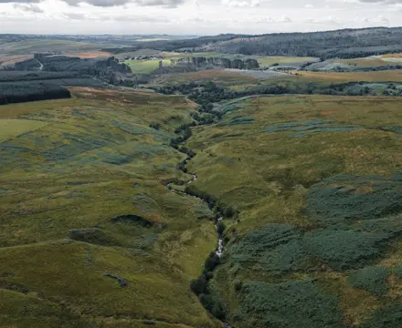 Galbraith Advises Oxygen Conservation On The Purchase Of Langholm Moor: DJI 0391