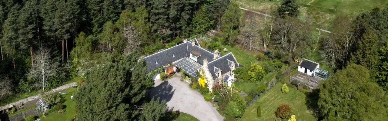 Beautiful Country House and Separate Stone Cottage Offer Fantastic Lifestyle Move with Holiday Let Opportunities: Ballenmuir