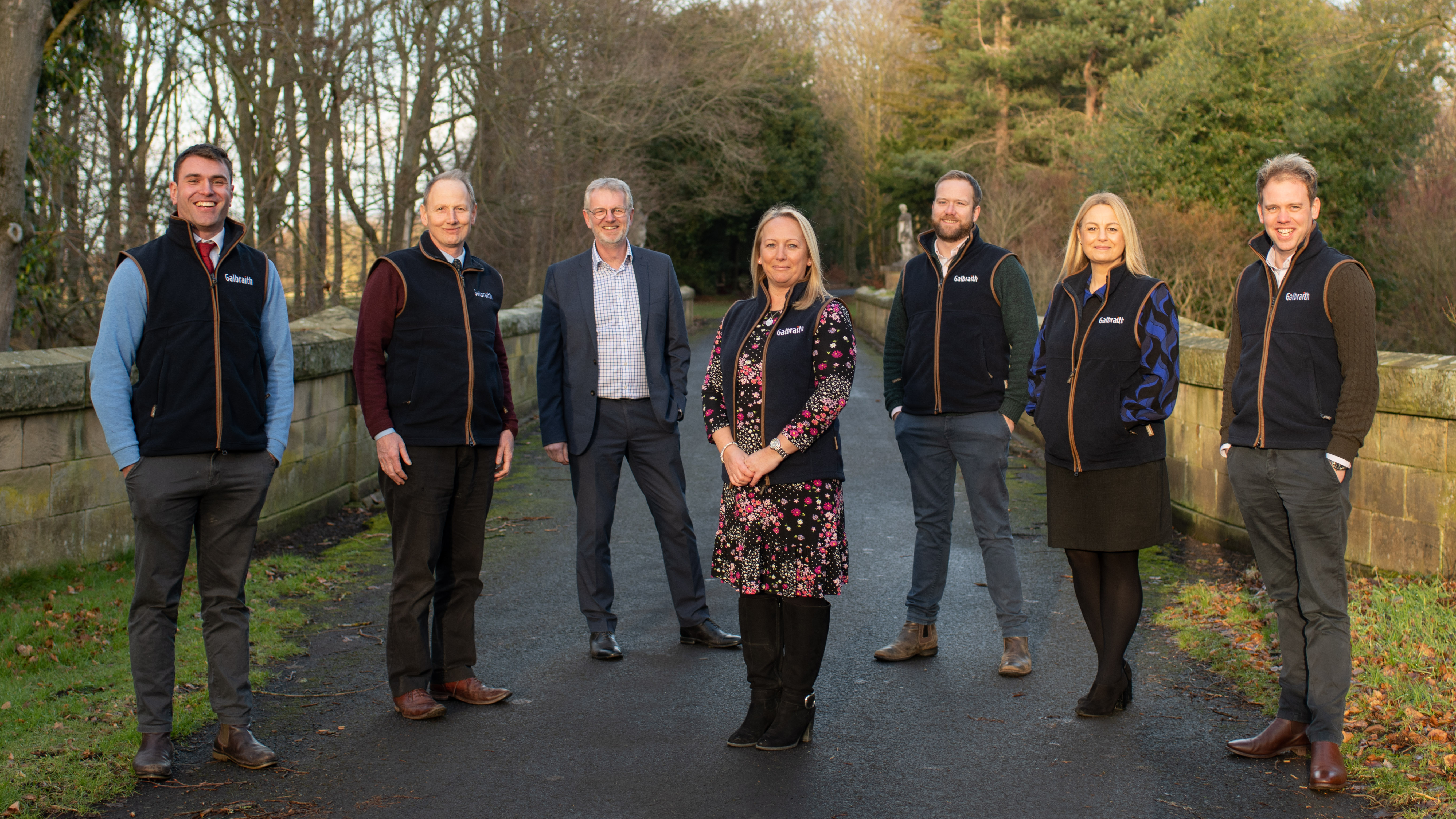 The Glabraith Morpeth team in the outdoors