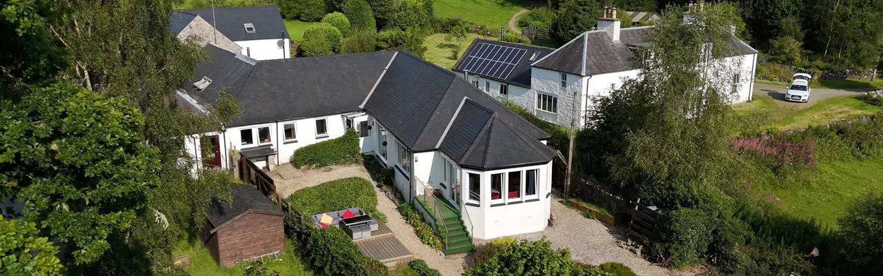 Former dairy steading offers lifestyle living with excellent equestrian facilities near New Galloway: Strachan, Galbraith (2)