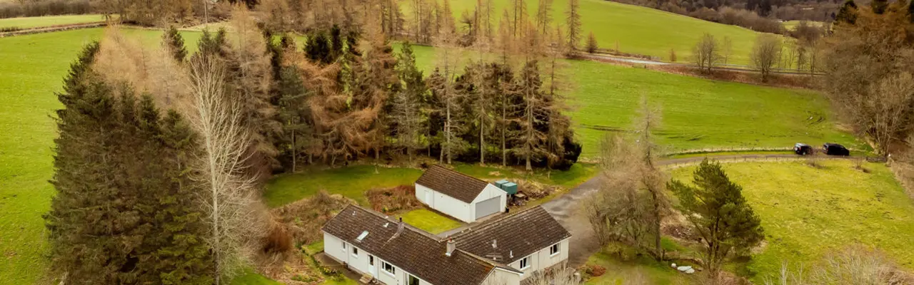 Rural retreat with annex in Highland Perthshire: Inner Persie 1