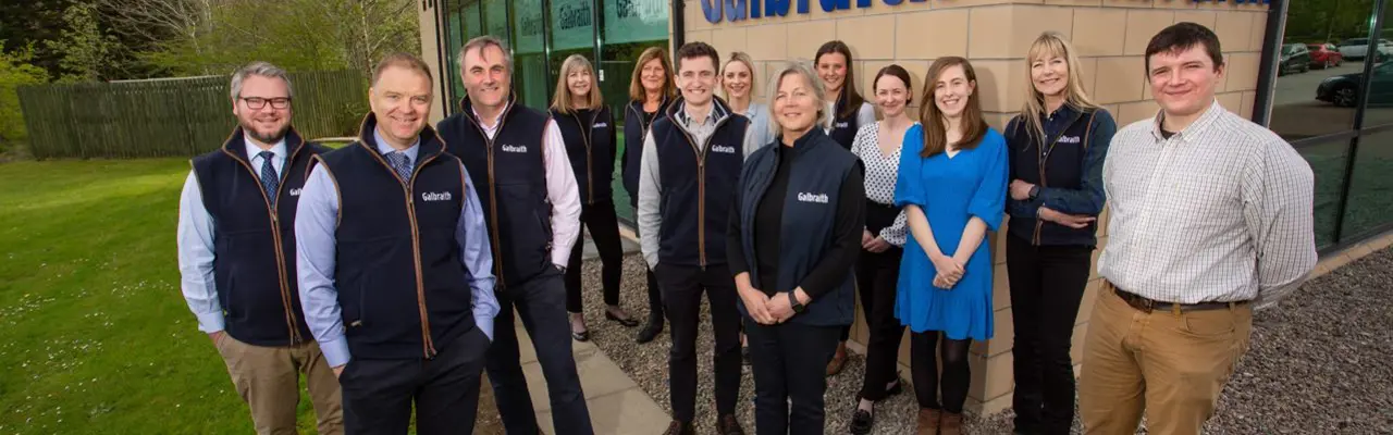New Highland Hub Office as Galbraith Expands Again : Galbraith Staff May 2023 New Inverness Hub Office