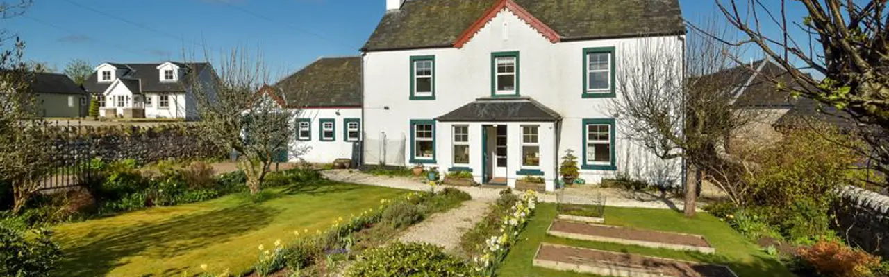 Attractive Double-fronted Farmhouse for sale in Perthshire's Rolling Countryside: 1651483243 Lochie Farmhouse 1 808X455