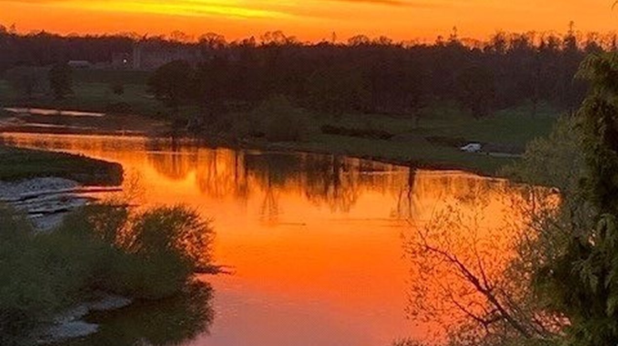 River Tweed Sunset