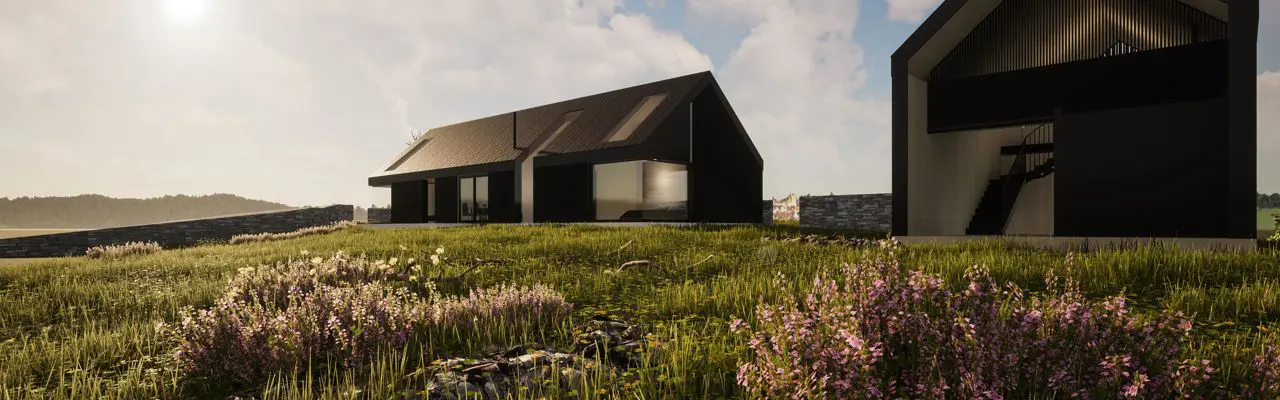 Off-Grid Grand Designs Opportunity in the Scottish Borders : CGI Photo 2