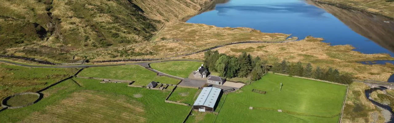 Scenic hill farm with stunning views over the Talla Reservoir : Talla Farm 2 (Large)