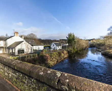Former Tearoom and Shop in Prime Ayrshire Setting: 36 Main Street Sorn ~1
