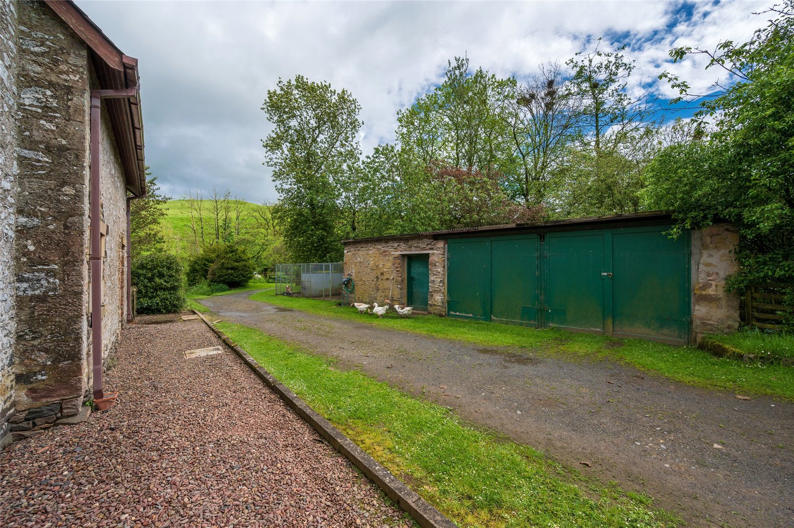 Garage and Kennels