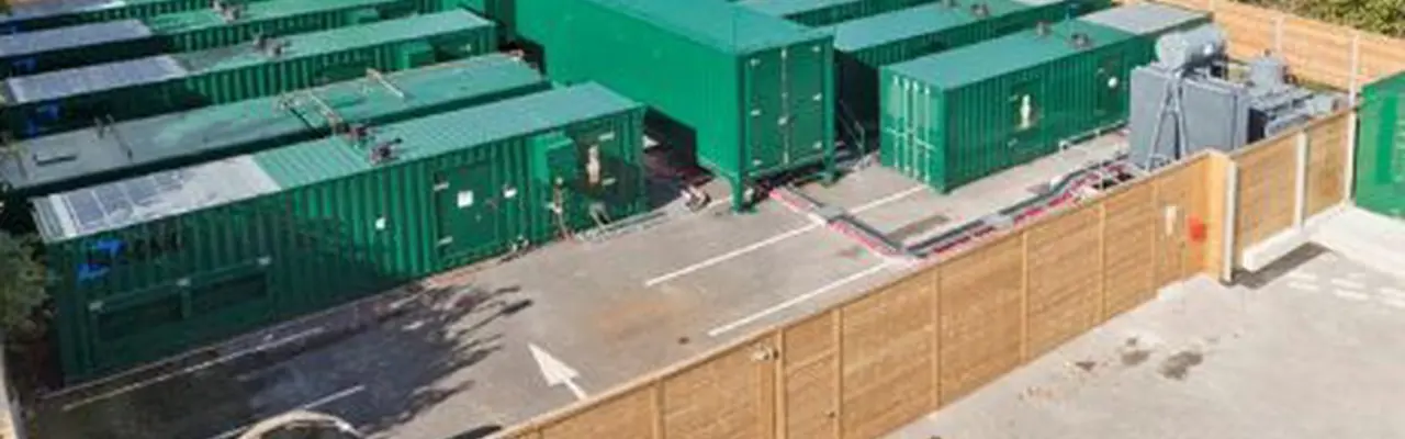 Gas peaking: Filling the gaps in energy supply: Fareham Mast