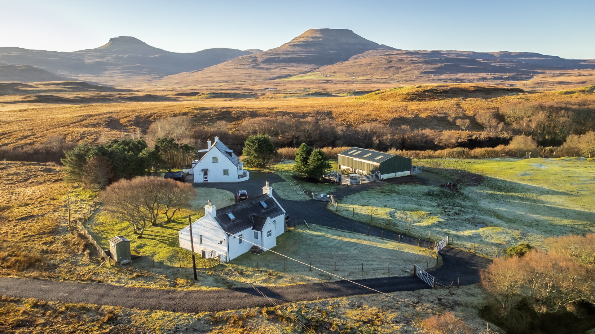  25 Kilmuir, Isle Of Skye, from the skies