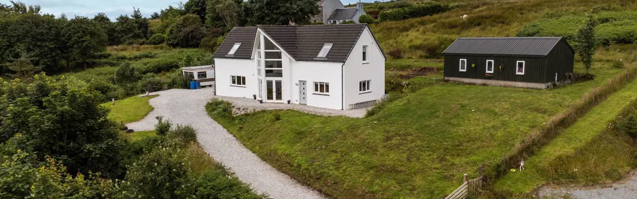 Isle of Skye eco-home with fabulous sea views: Sound View 1