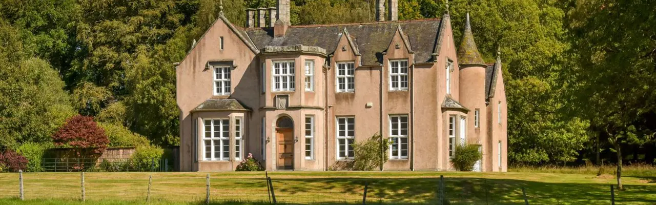 Beautiful Victorian country house with views of Loch of Skene: Easter Skene House | Galbraith