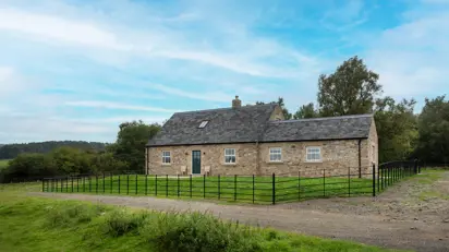 Risingham House Farm Track To The Rear Of The Cottage