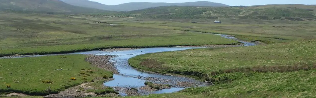 A long-term plan for a more resilient river: 1593697091 River Brora Widening And Shallowing Of The Channel Which Impacts On The Water Temperature 808X455