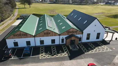 Highland Soap Factory Exterior Signage