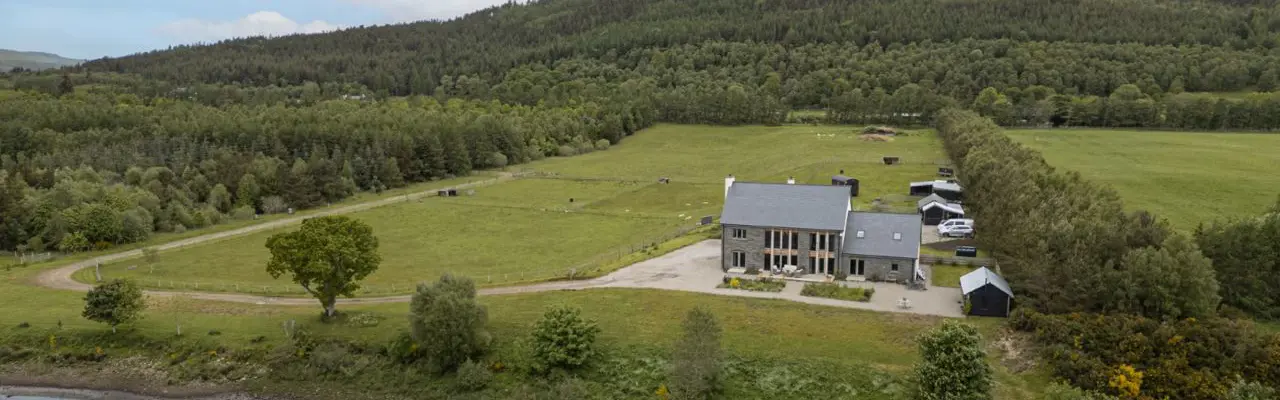 Outstanding waterside property on the Kyle of Sutherland with annexe: Auchenblae 1 (Large)