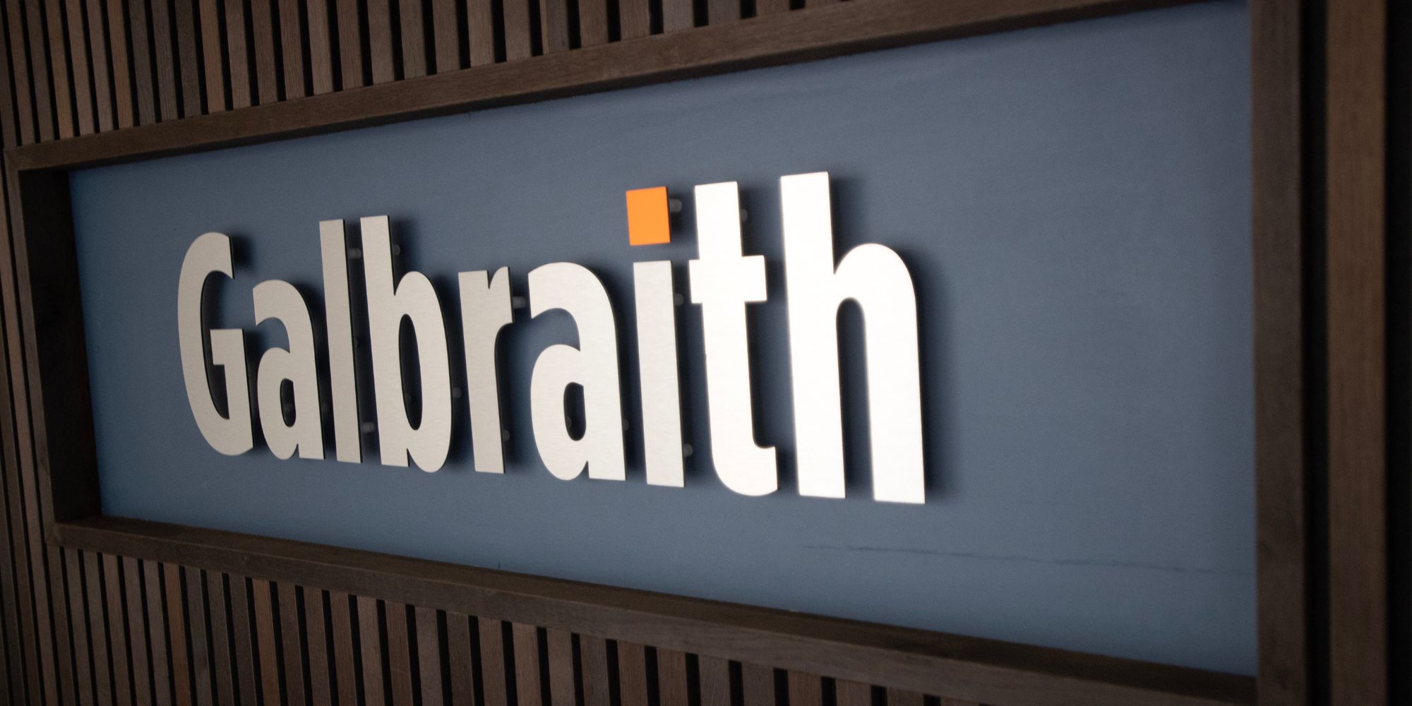 Galbraith | Signage 