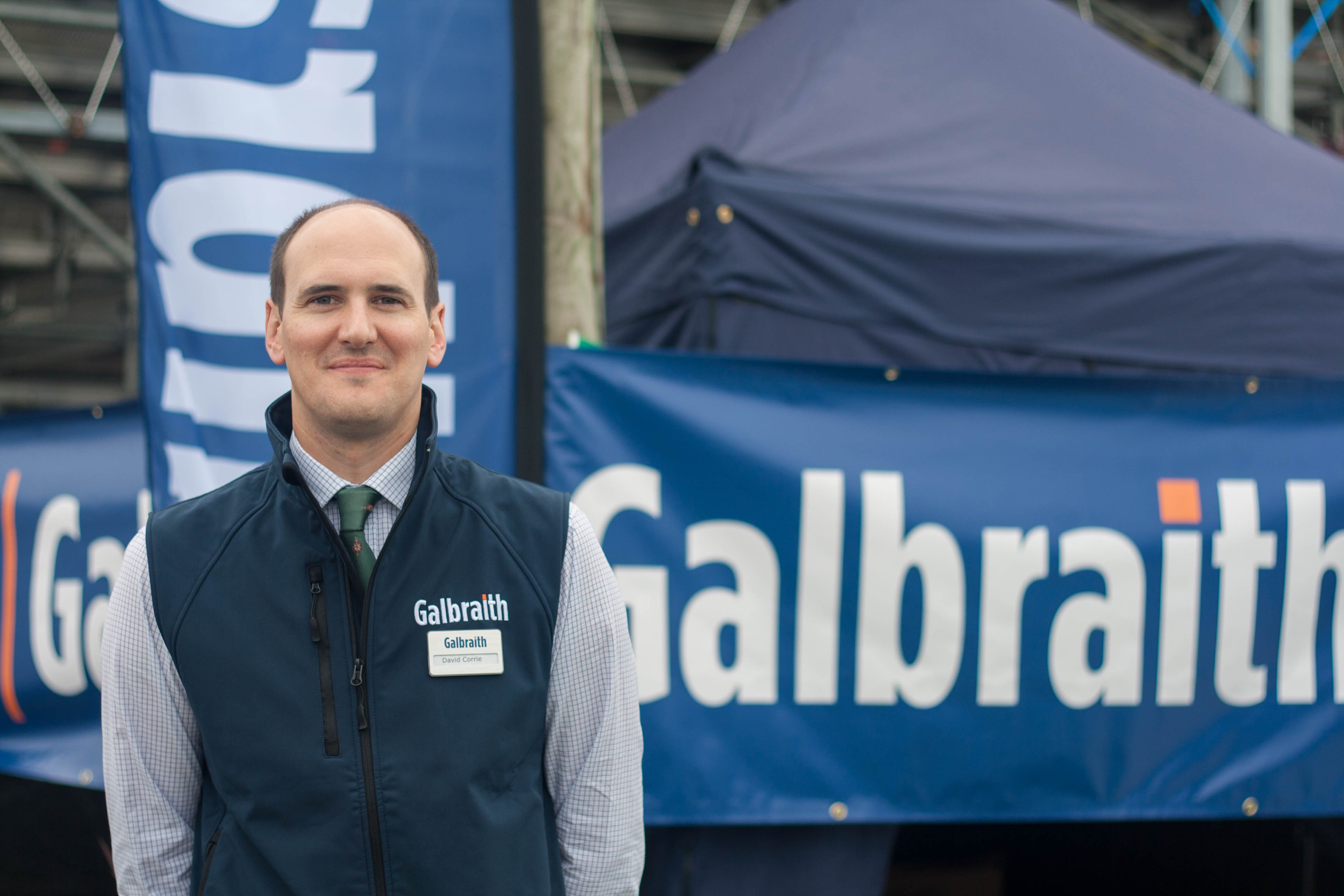 David Corrie at the Royal Highland Show 