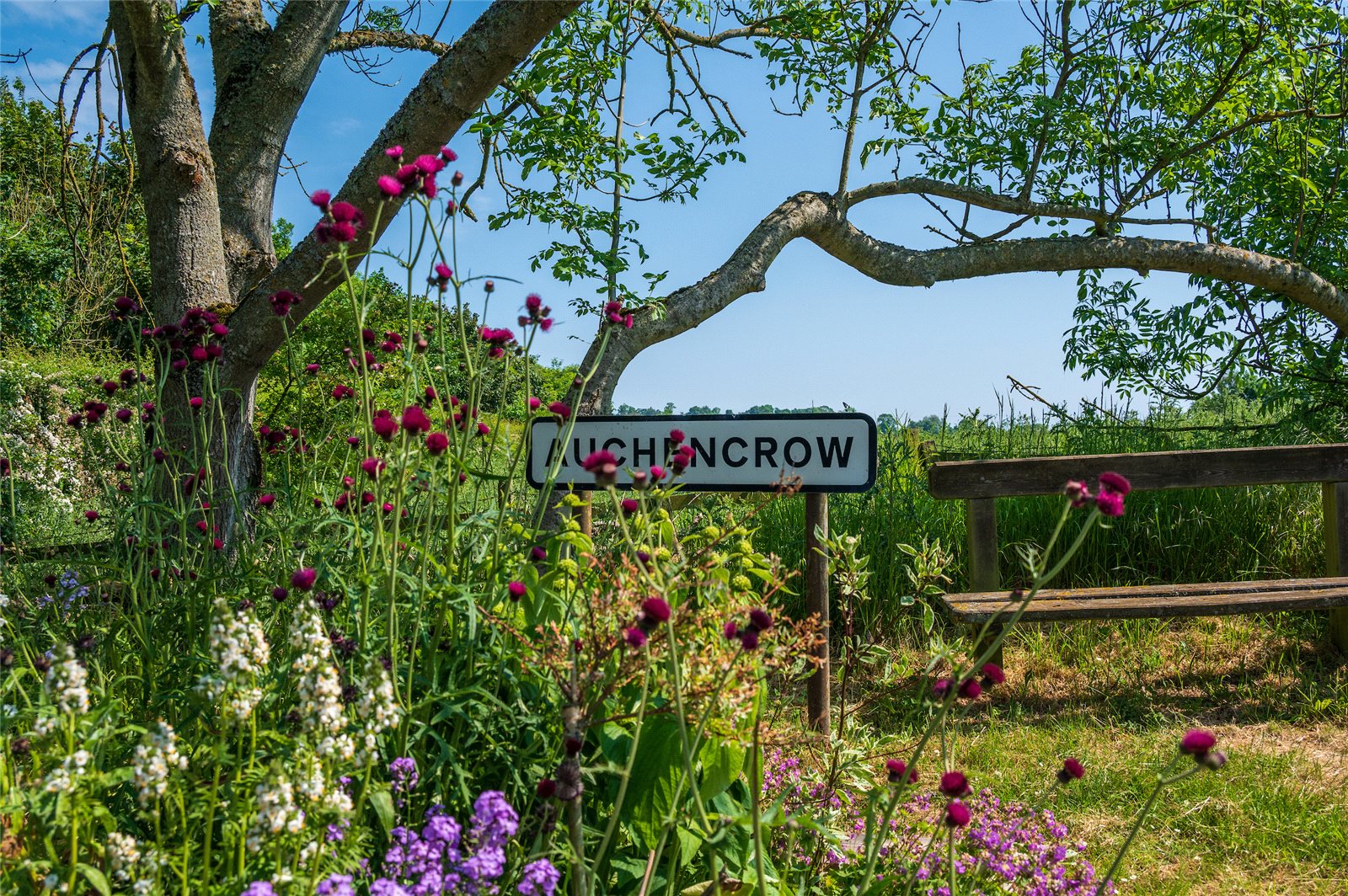 Auchencrow Sign