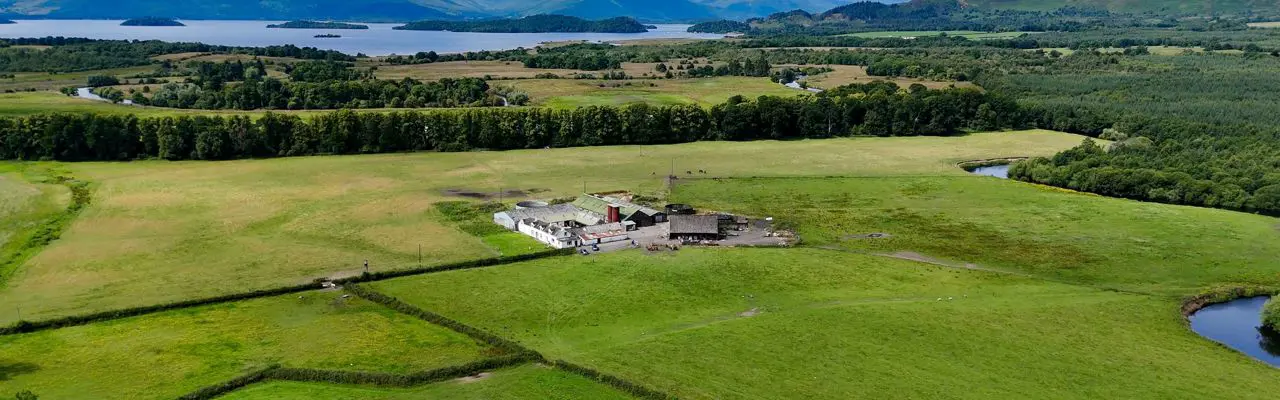 Residential equestrian and agricultural unit for sale within Loch Lomond and the Trossachs National Park : Mains Of Kilmaronock