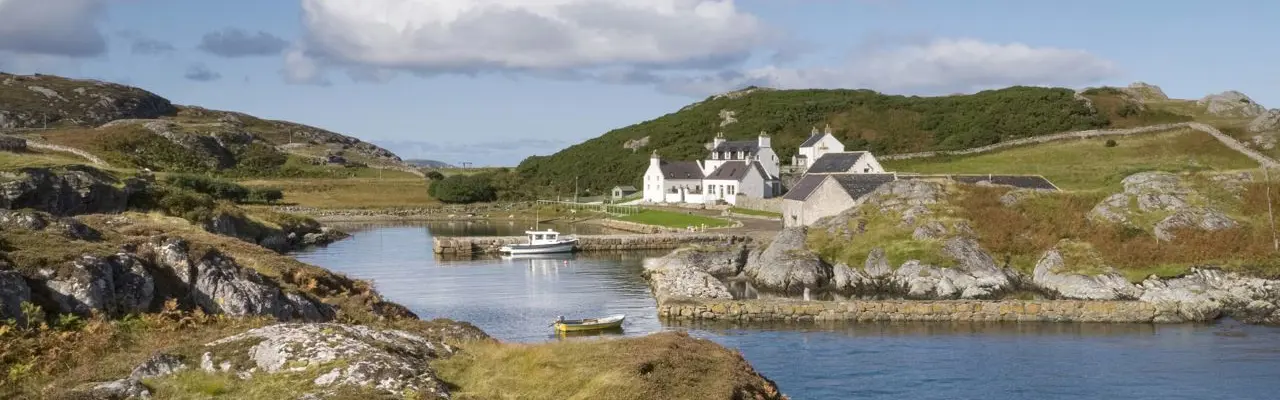 Scottish coastal estate with private island : Rispond Lodge Estate 1 (Large)