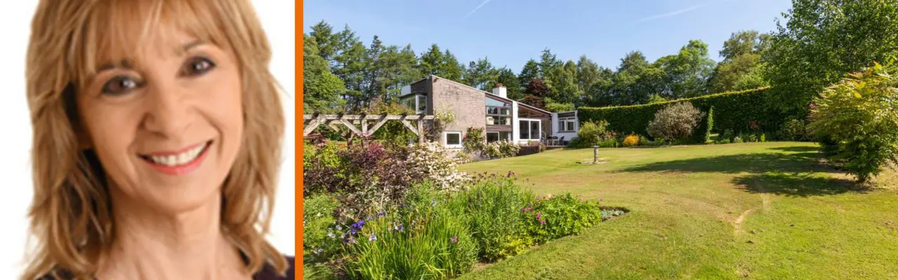 Architect designed 1960's home with superb gardens, land and views: Borders (11) (1)