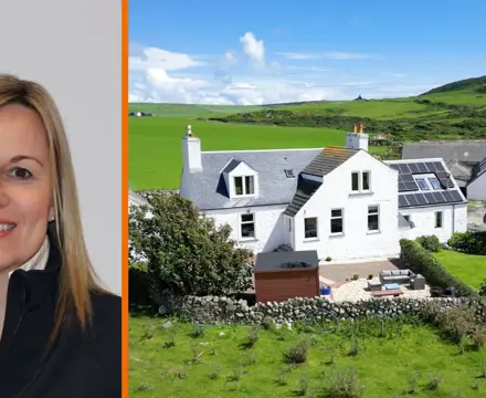 Traditional Galloway farmhouse and former cheese loft with dramatic coastal views for sale: Sheena Ramsay | Slockmill Farm
