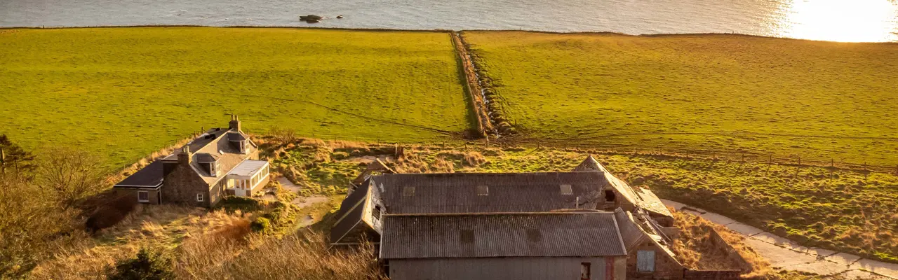 Traditional steading with 735 metres of mixed coastline offering life by the sea: England Farm, Galbraith (10)