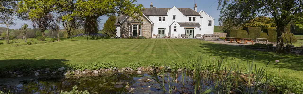Stunning country house with annexe, land, beautiful gardens and bothy : Ladyburn House Garden