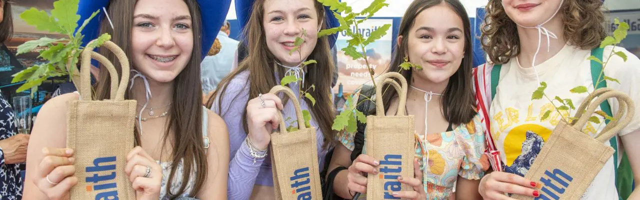 From Tiny Acorns... Galbraith Giveaways Equivalent To A Whole New Woodland: Trees Handed Out By Galbraith At The Royal Highland Show 1