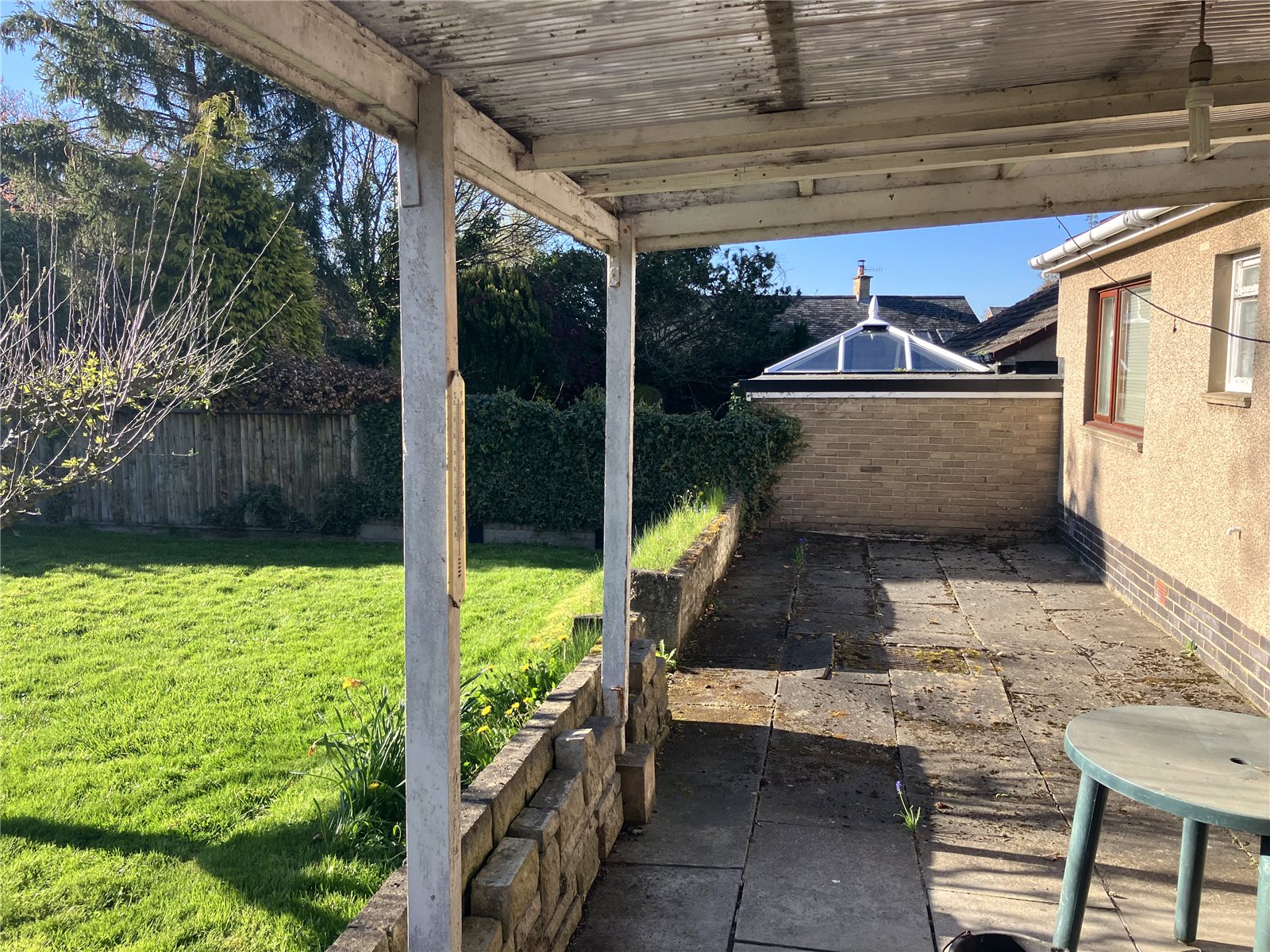 Rear Patio