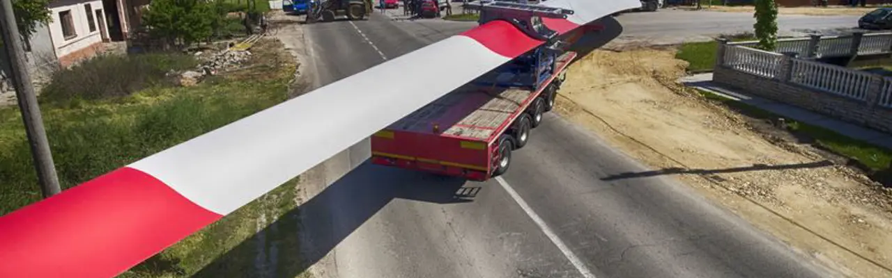 Size matters when it comes to turbine blade transport: 1575473024 Istock 1143954621 808X455