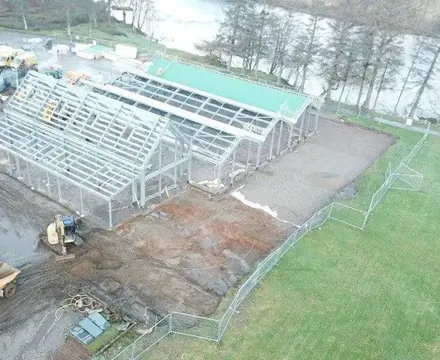 From concept to operation: Galbraith oversees new factory for Highland Soap Company expansion: 1588336254 Thumbnail 3. Aerial View 808X455