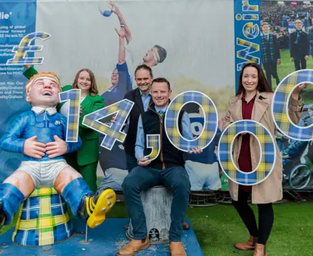 On your bike - Galbraith raises £14,000 for My Name5 Doddie Foundation: Whatsapp Image 2024 06 27 At 10.30.42