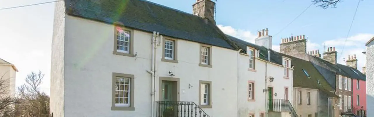 Two Superb Historic 16th And 17th Century Homes For Sale In The Kingdom Of Fife's Quaint East Neuk: 11 High Street West External 808X455