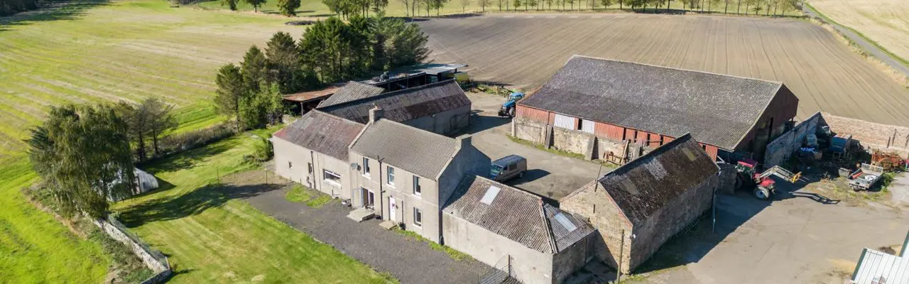 Attractive farm with motocross track in accessible part of Fife: Cardenbarns 1