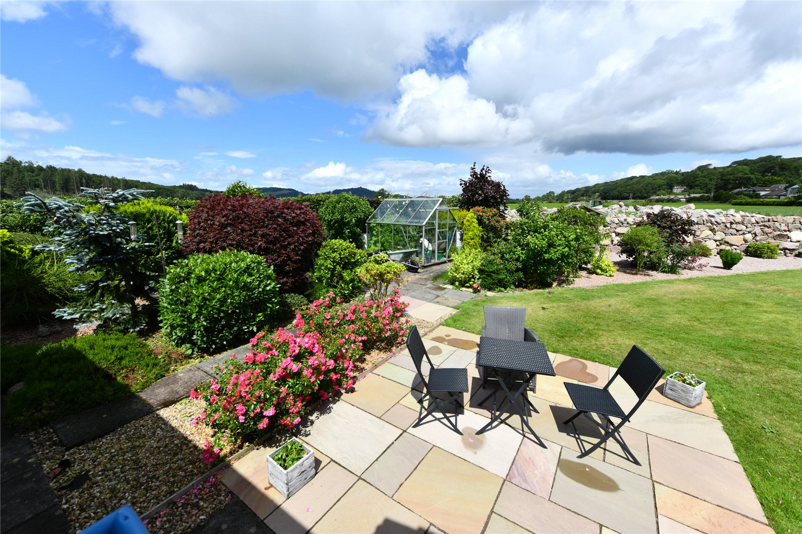 Patio and Garden