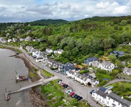 Two stunning architect designed properties in coastal location : Kippford Slipway