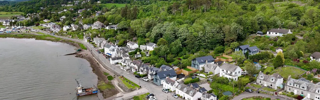 Two stunning architect designed properties in coastal location : Kippford Slipway
