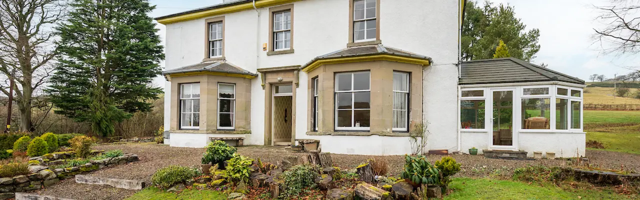 Former home of poet William Henry Ogilve now on the market as two linked properties : Easter Kirklea | Galbraith