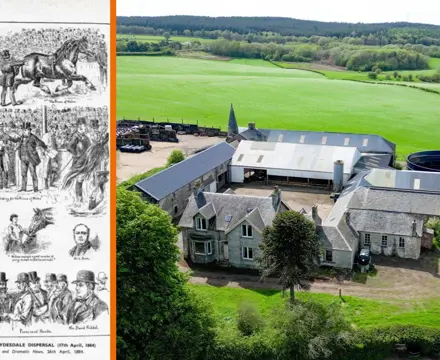 Farm known as 'Home of the Clydesdale' now for sale : Borders (19)