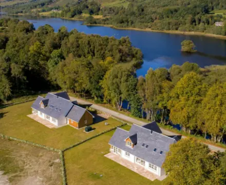 Rare Opportunity To Create A New Home On The Shores Of Loch Voil: Two Properties Already Built At Stronvar 808X455